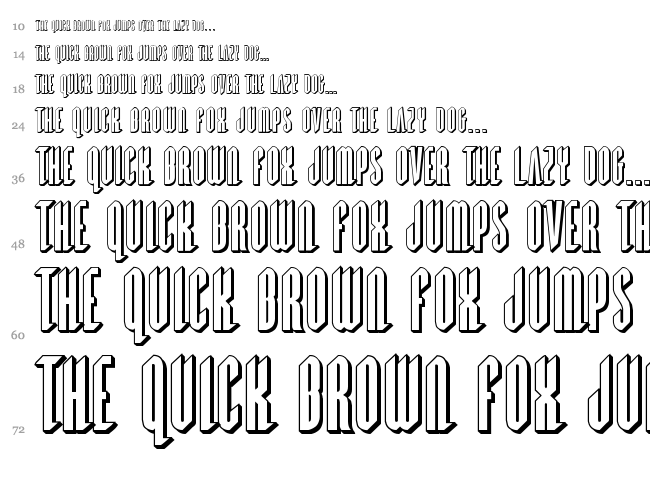 Devil Summoner font waterfall