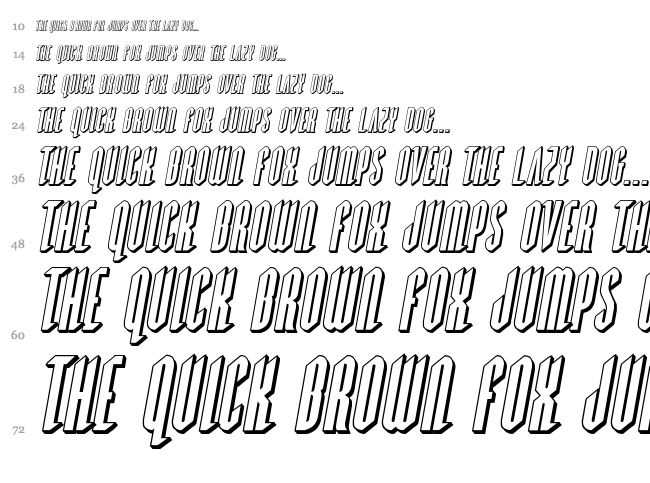 Devil Summoner font waterfall
