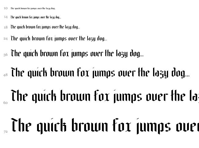 Edelweiss font waterfall