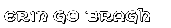 Erin Go Bragh font preview