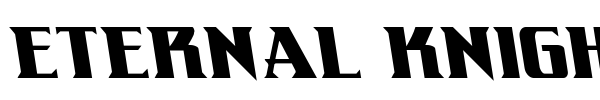 Eternal Knight font