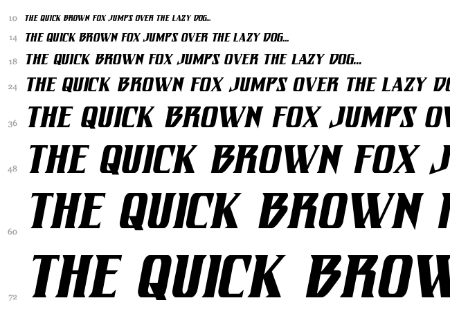 Eternal Knight font waterfall