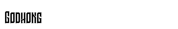 Godhong font