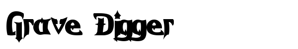 Grave Digger font
