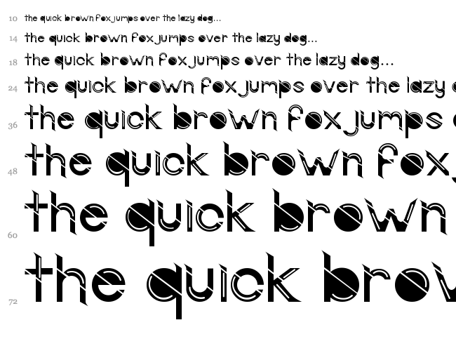 Grunge font waterfall