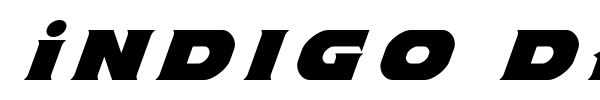 Indigo Demon font