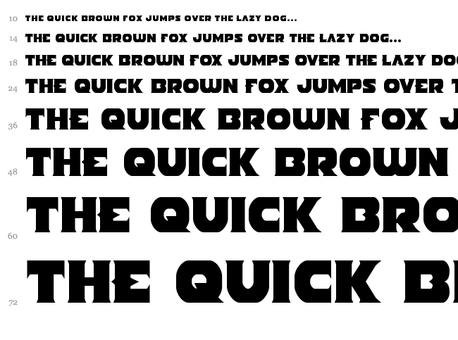 Indigo Demon font waterfall