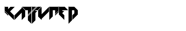 Katfyred font