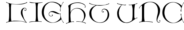 Light Unciale font