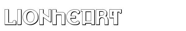 Lionheart font