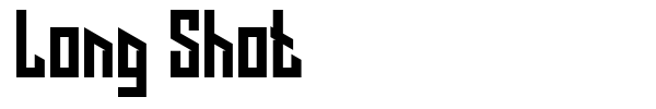 Long Shot font