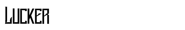 Lucker font