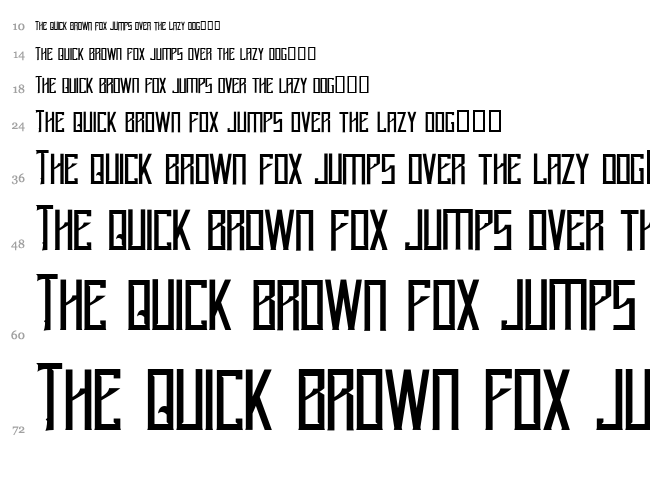Lucker font waterfall