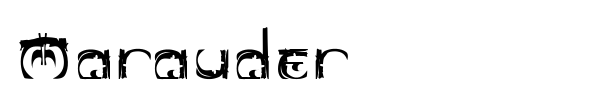 Marauder font