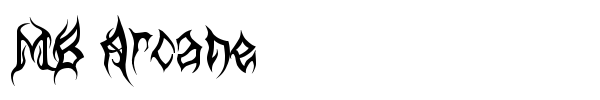 MB Arcane font