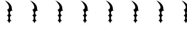 Meguido Jed@ font