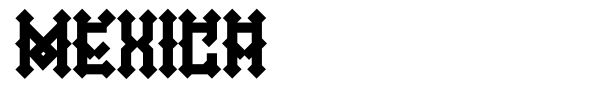 Mexica font