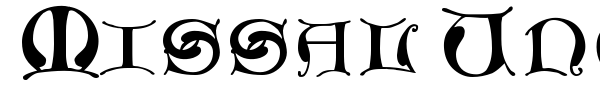 Missal Unciale font preview