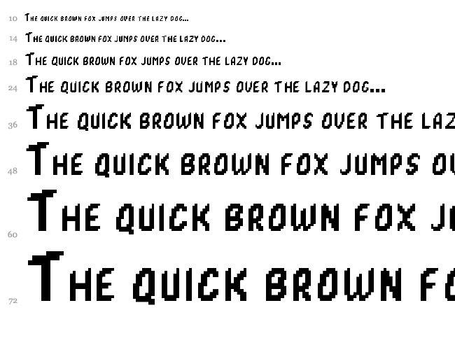 Mortal Kombat font waterfall