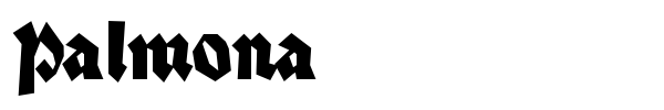 Palmona font