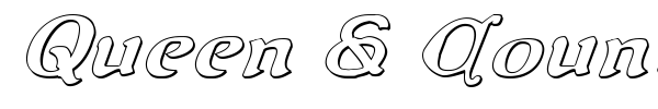 Queen & Country font preview