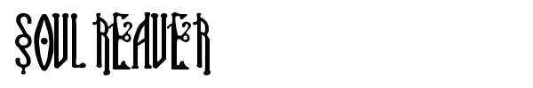 Soul Reaver font