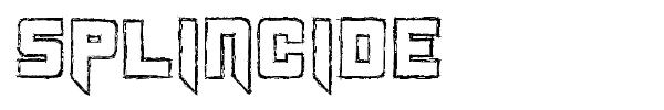 Splincide font