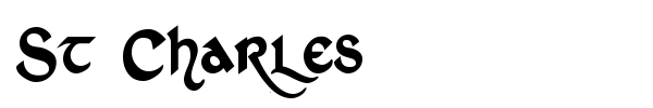 St Charles font