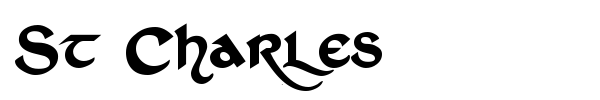 St Charles font preview