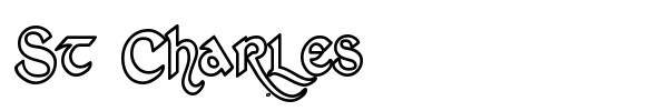 St Charles font preview