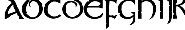 Stonecross font