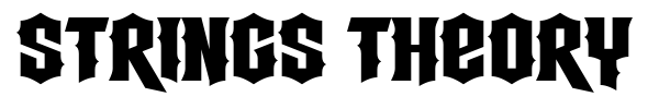 Strings Theory font