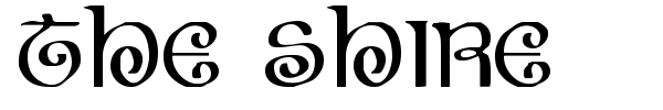 The Shire font