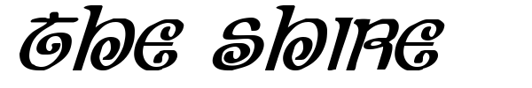 The Shire font preview