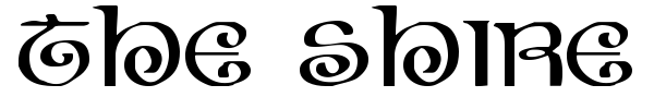 The Shire font preview