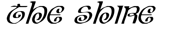 The Shire font preview