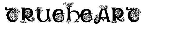 Trueheart font