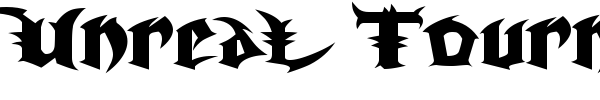 Unreal Tournament font