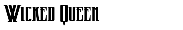 Wicked Queen font