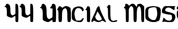 YY Uncial Most Irish font