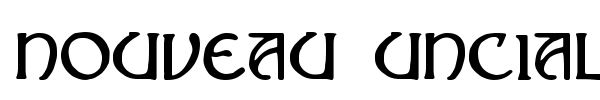 Nouveau Uncial Caps font