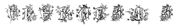 Cherubim Initials font