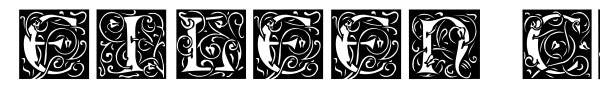 Eileen Caps font preview