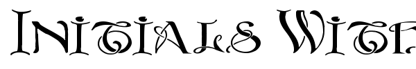 Initials With Curls font