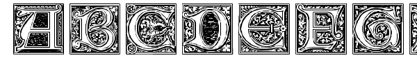 Medieval Victoriana font preview