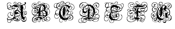 Royal Gothic font