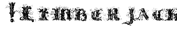 !Limberjack font