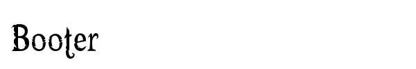 Booter font