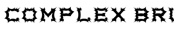 Complex bruja font