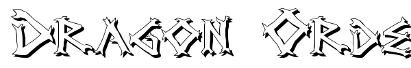 Dragon Order font